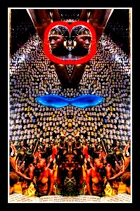 a poster of a group of people in a circle