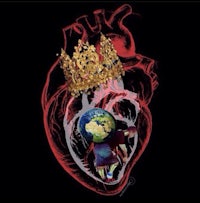 an image of a heart with a crown on it